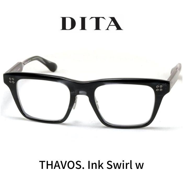 DITA ディータ メガネ 眼鏡 THAVOS タボス DTX713-A-01 Ink Swirl w