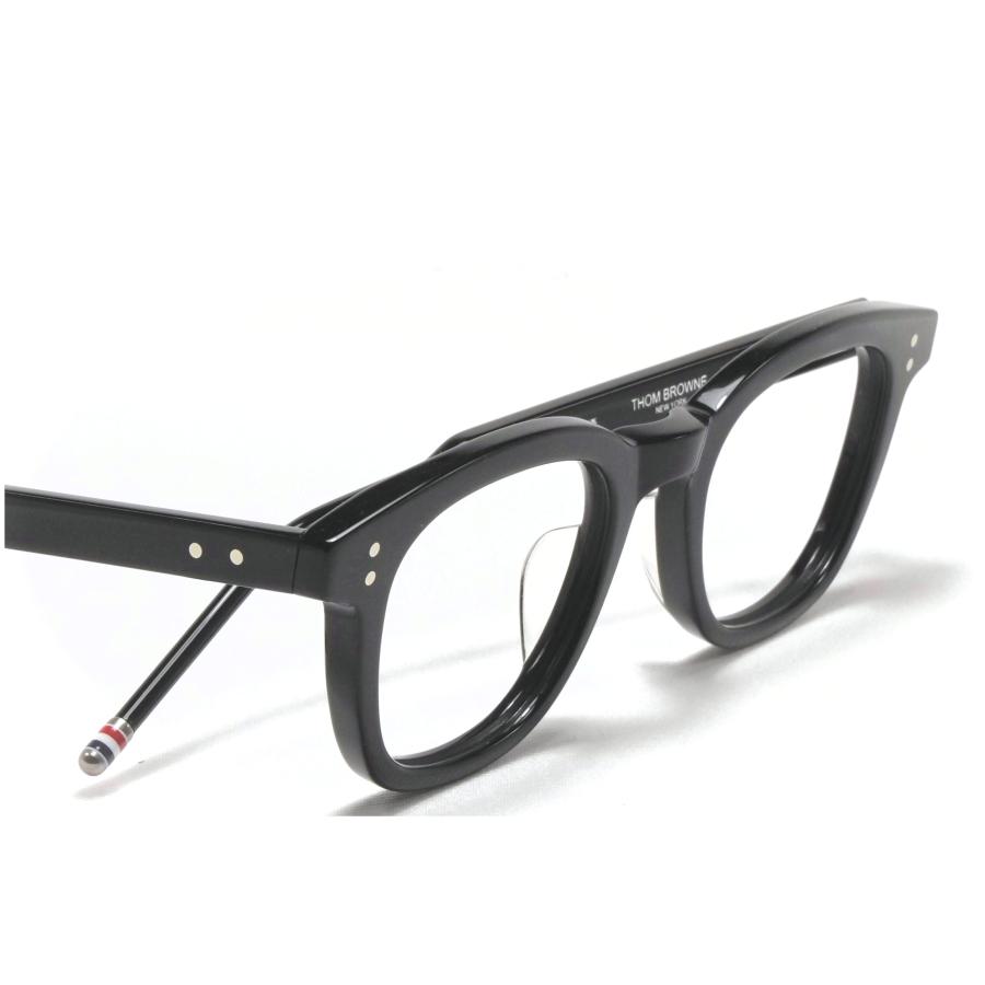 THOM BROWNE トムブラウン 眼鏡 UE0921A 001 48 Blackの画像