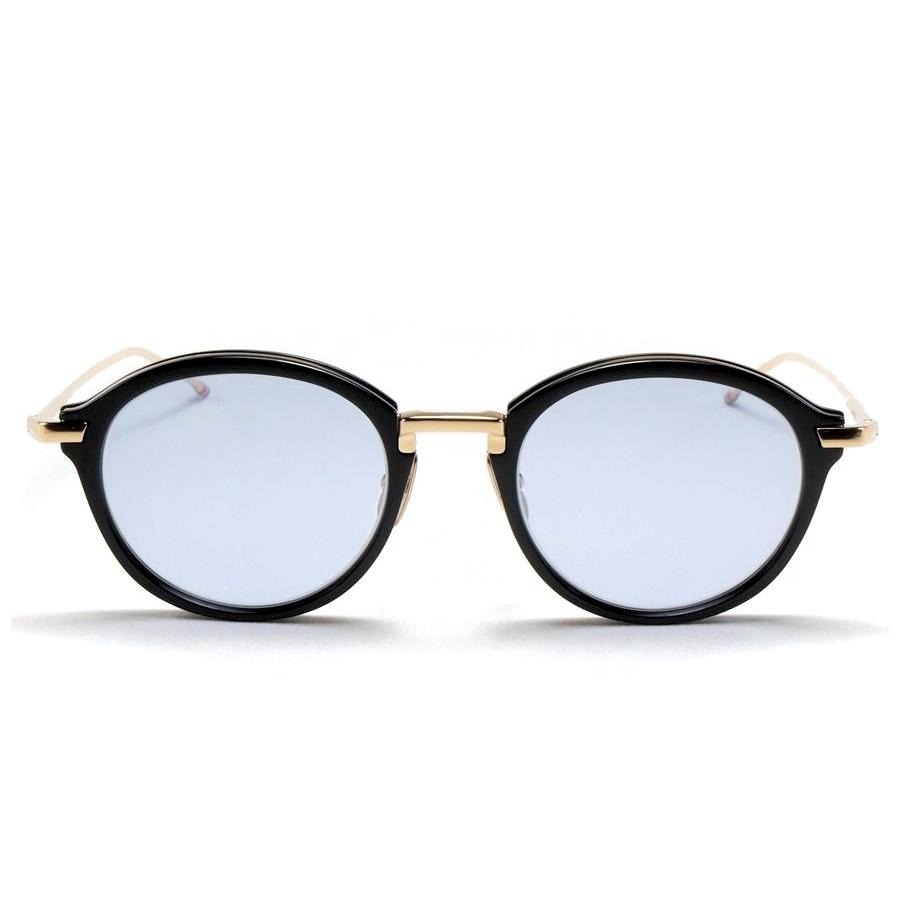 THOM BROWNE トムブラウン メガネ サングラス UEO011A 001 49 Black BLUE LENSの画像