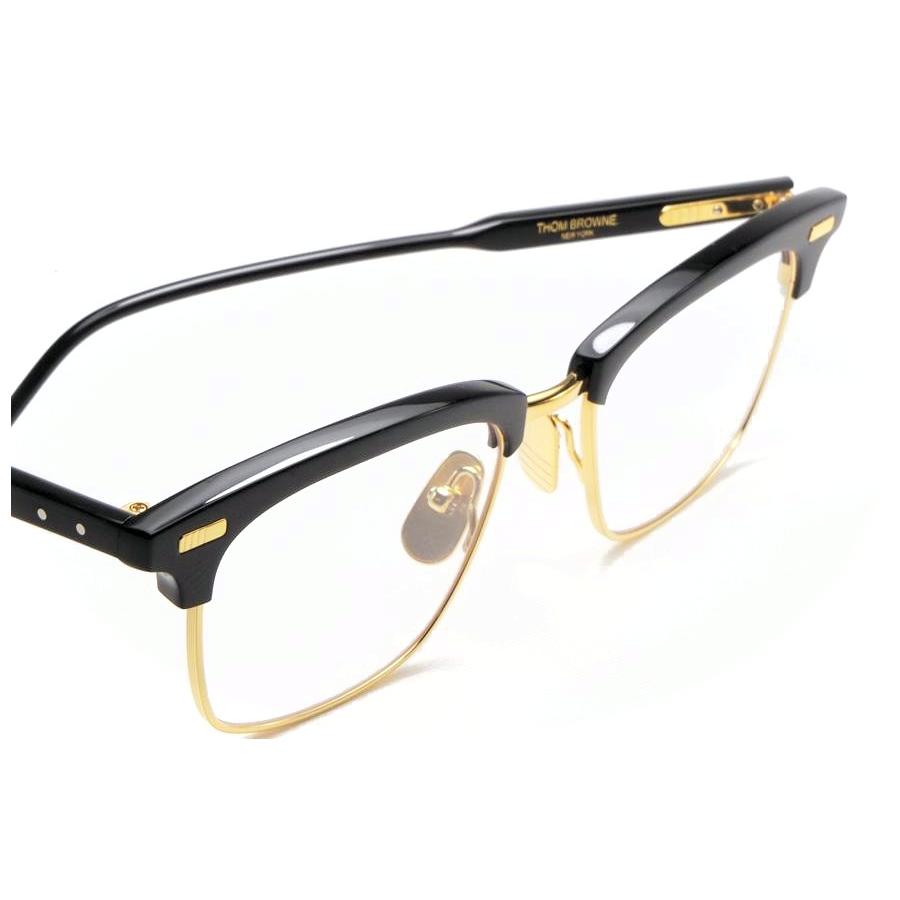 THOM BROWNE トムブラウン 眼鏡 UEO711A 007 52 Black ブラック