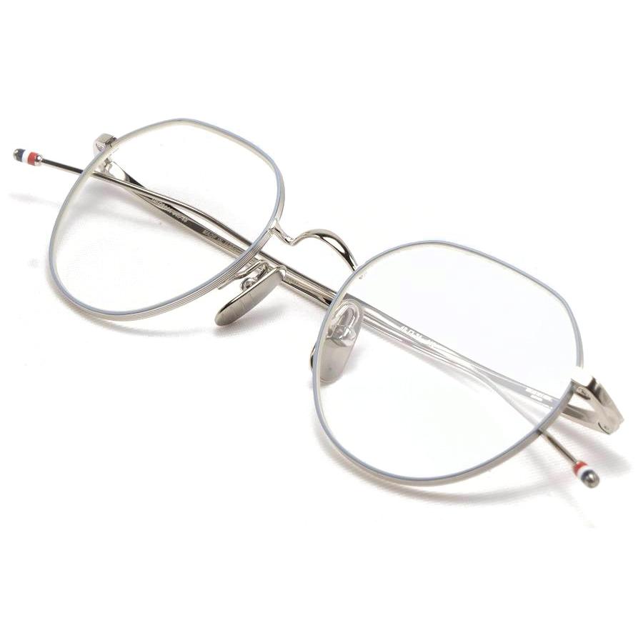 THOM BROWNE トムブラウン 眼鏡 メガネ UEO 914A 045 48 シルバーの画像