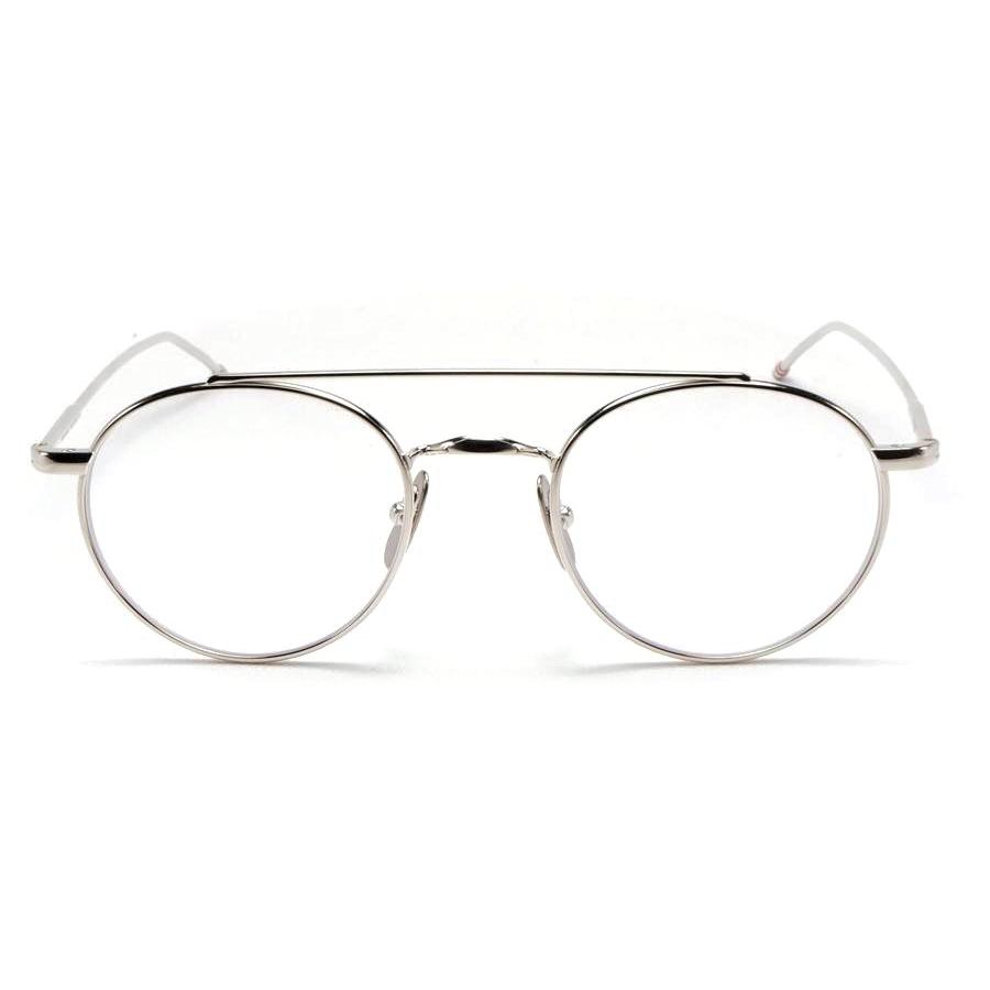 THOM BROWNE トムブラウン 眼鏡 UES 101A 045 49 Silver シルバーの画像
