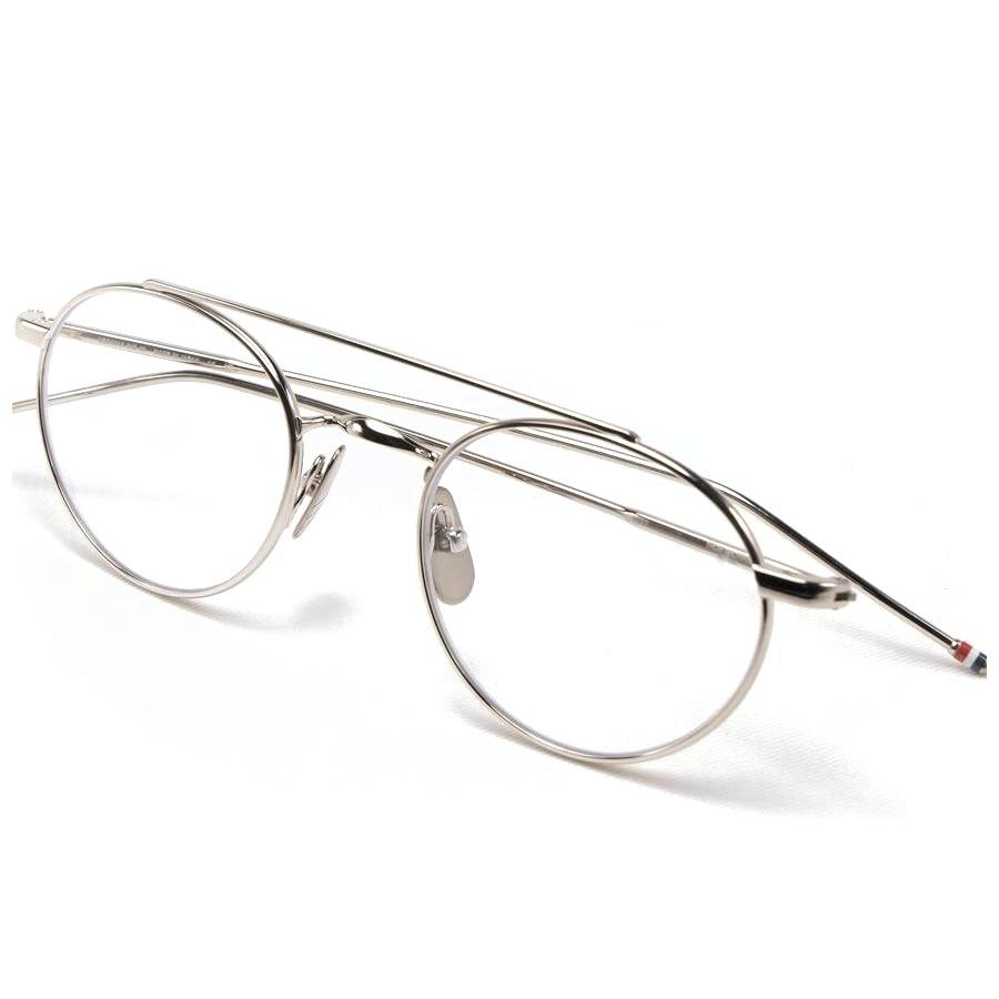 THOM BROWNE トムブラウン 眼鏡 UES 101A 045 49 Silver シルバーの画像