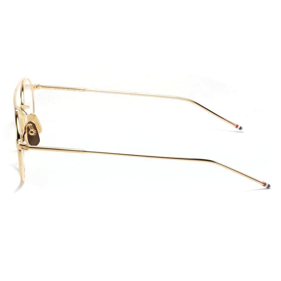 THOM BROWNE トムブラウン 眼鏡 UE 101A 711 49 GOLD ゴールドの画像