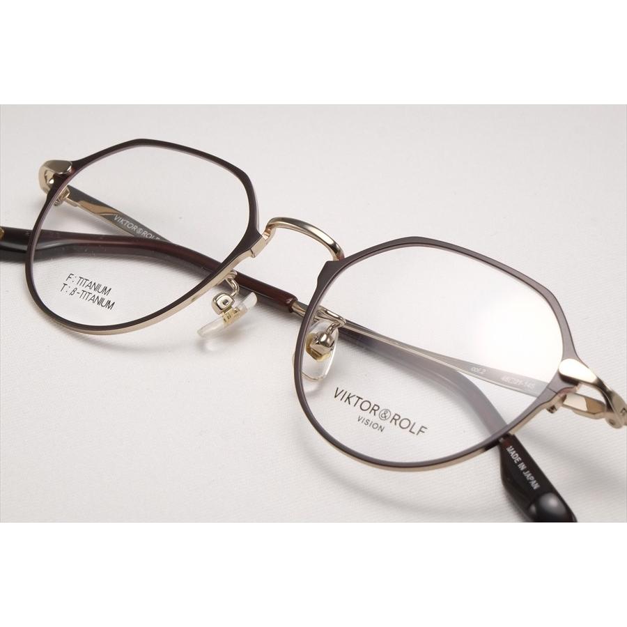 ビクターアンドロルフ VIKTOR &ROLF 眼鏡 メガネ VR-004 COL2 ダーク