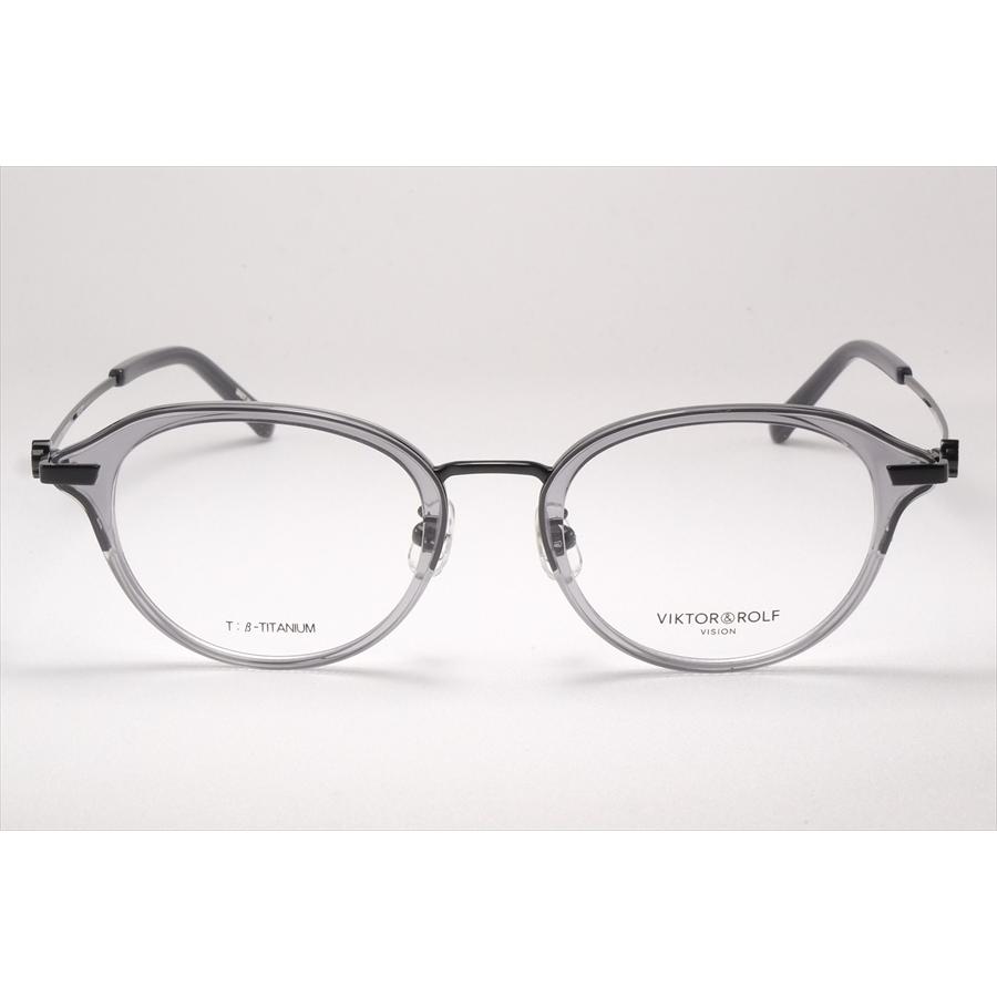 ビクターアンドロルフ VIKTOR &ROLF 眼鏡 メガネ VR-007 COL3 グレー_1