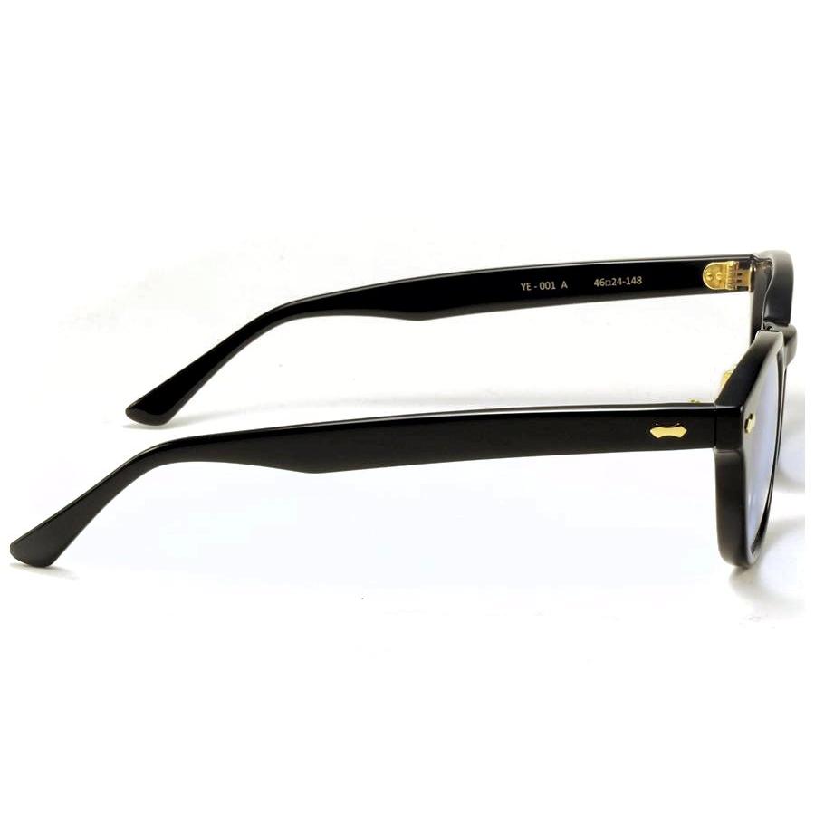YUENN サングラス 黒縁 YUENN EYEWEAR ユエン アイウエアー 眼鏡 メガネ サングラス YE-001 A