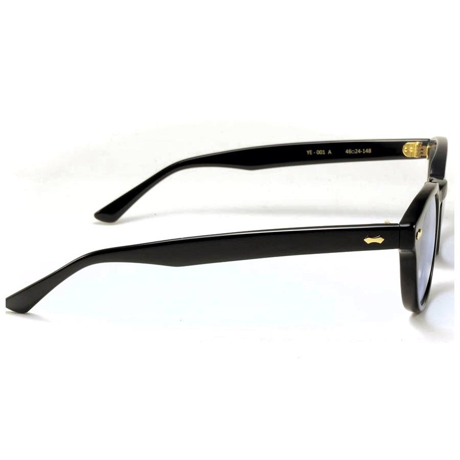 YUENN サングラス 黒縁 YUENN EYEWEAR ユエン アイウエアー 眼鏡 メガネ サングラス YE-001 A