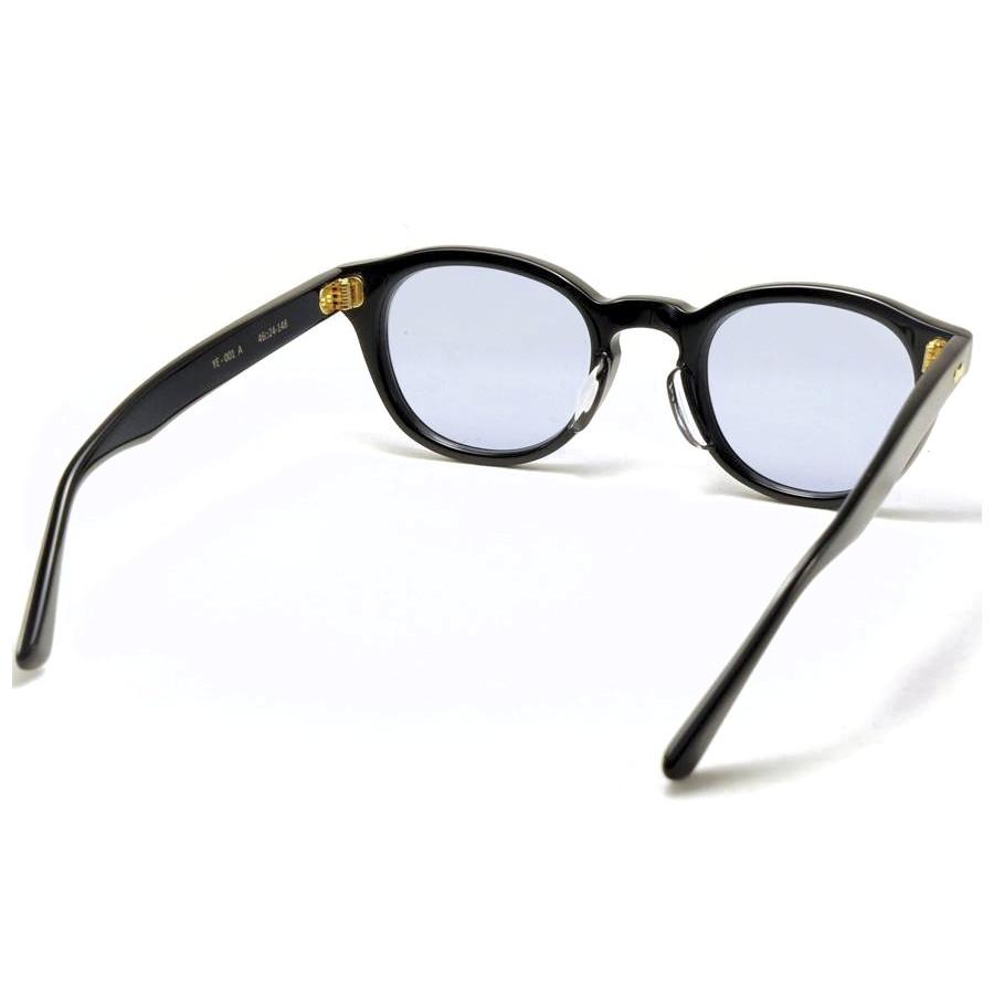 YUENN サングラス 黒縁 YUENN EYEWEAR ユエン アイウエアー 眼鏡 メガネ サングラス YE-001 A