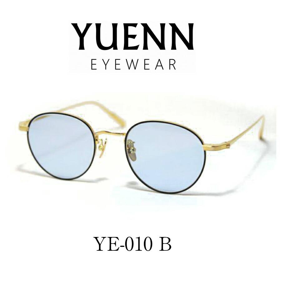 YUENN EYEWEAR ユエンアイウエアー 眼鏡 メガネ サングラス YE-010 B