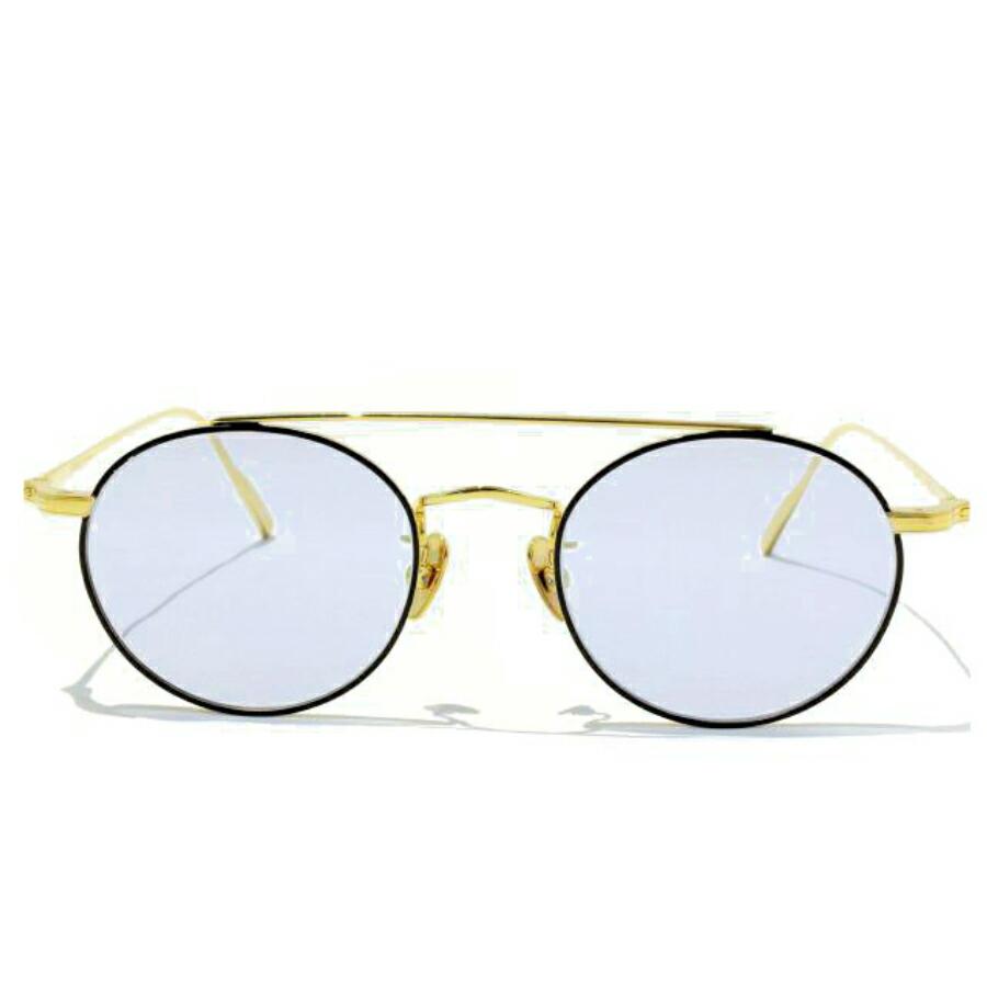 YUENN EYEWEAR （ユエン アイウェアー） YE-011 B （ Gold- Black