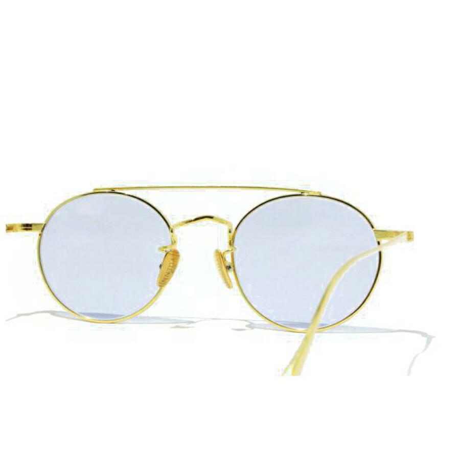 YUENN EYEWEAR （ユエン アイウェアー） YE-011 B （ Gold- Black
