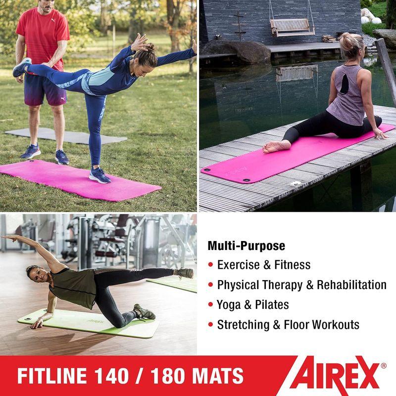 ★動作確認済み AIREX(エアレックス) トレーニングマット フィットライン180 厚さ10mm チャコール FITLINE 180 FITLINE180 【1789859775】(10498円)