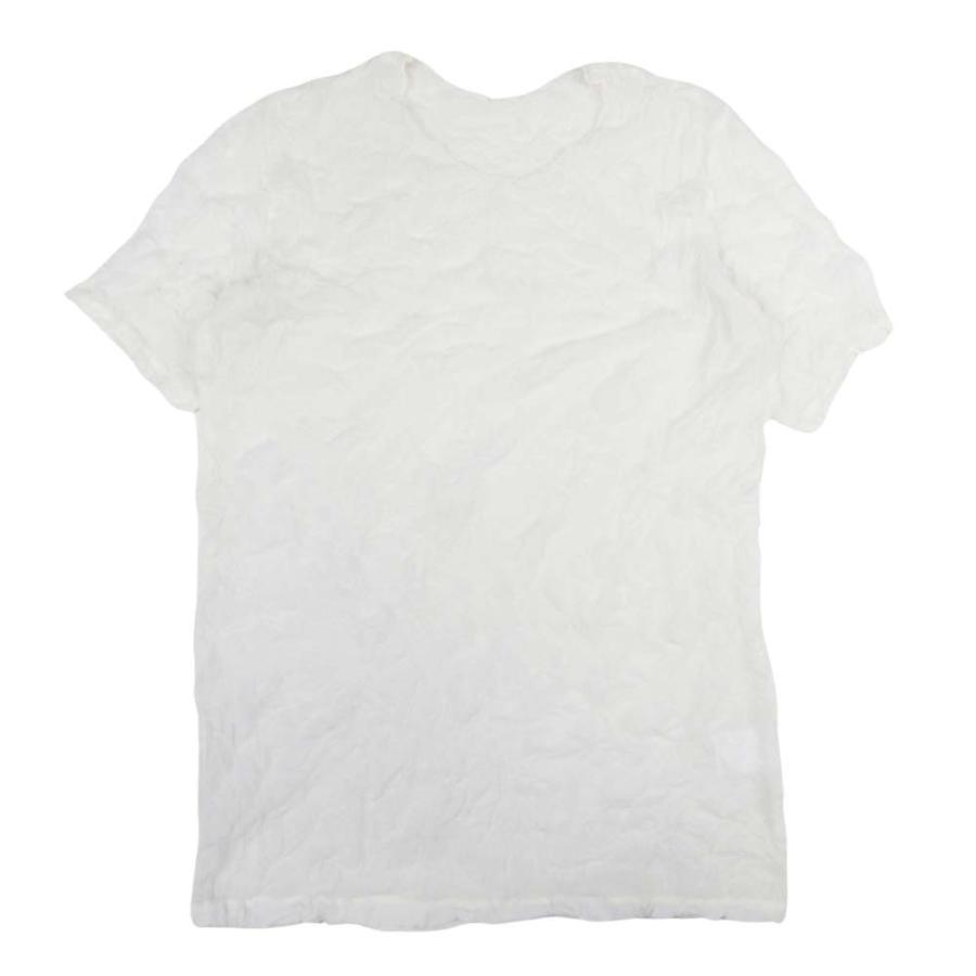 美品 95aw 90s ISSEY MIYAKE イッセイミヤケ プリーツ加工 シアーTシャツ 半袖 プルオーバー カットソー M 白 ホワイト IM53-JK120 レディース 古着 中古 | ISSEY MIYAKE