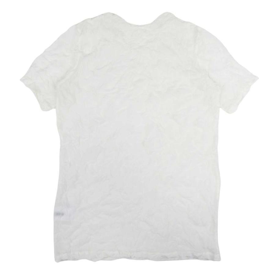 美品 95aw 90s ISSEY MIYAKE イッセイミヤケ プリーツ加工 シアーTシャツ 半袖 プルオーバー カットソー M 白 ホワイト IM53-JK120 レディース 古着 中古 | ISSEY MIYAKE | 01