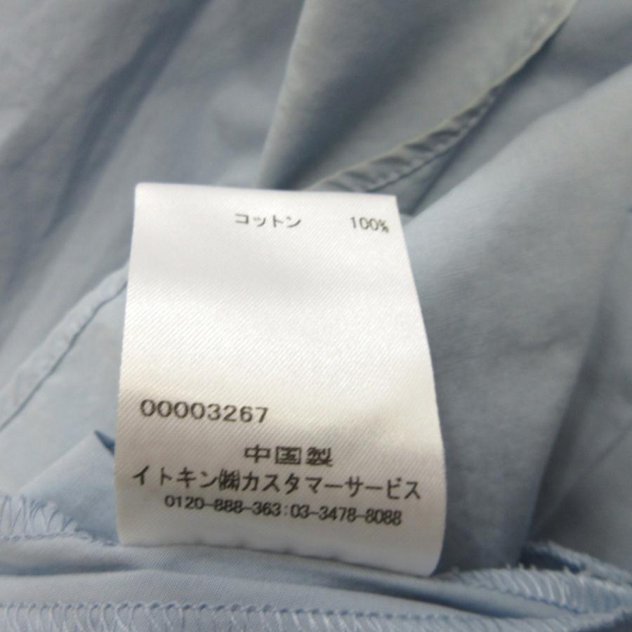 未使用 Mademoiselle Tara マドモアゼル タラ ノースリーブ ワンピース カットソー ドレス タラジャーモン 40 青 ブルー レディース 古着 中古 | Tara Jarmon | 04