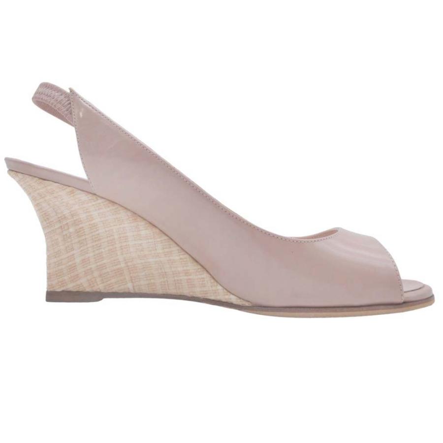 美品 MANOLO BLAHNIK マノロブラニク オープントゥ パンプス バックストラップ ウェッジソール シューズ 靴 35/22.0 ベージュ レディース 古着 中古 | MANOLO BLAHNIK | 04
