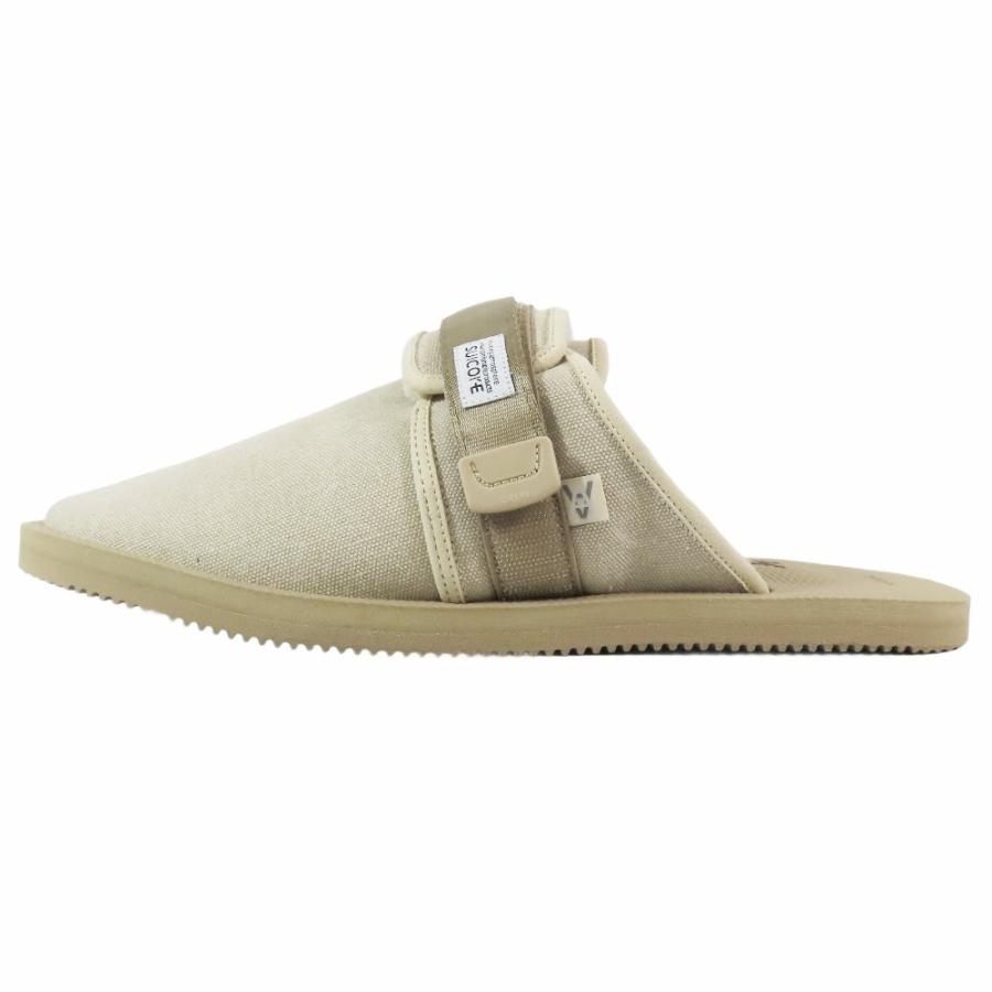 未使用 suicoke スイコック × Daniel Arsham ダニエル アーシャム ZAVO-MABDA サンダル スリッポン スリッパ シューズ 30.0cm ベージュ メンズ 古着 中古 | suicoke