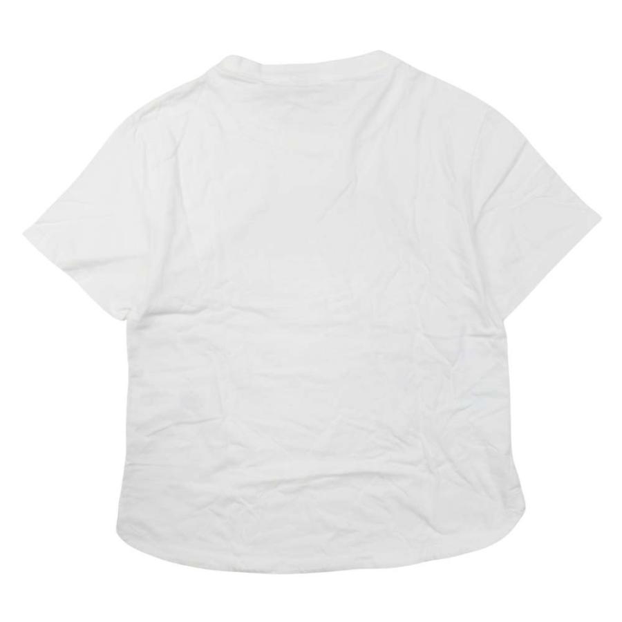 美品 18ss See By Chloe シーバイクロエ Tシャツ サンセット ロゴ プリント 半袖 カットソー XS オフホワイト レディース 古着 中古 | SEE BY CHLOE | 01