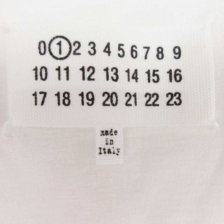 2015年製 Maison Margiela 1 メゾンマルジェラ 1 ノースリーブ カットソー アシンメトリー Tシャツ タンクトップ 38 白 ホワイト レディース 古着 中古 | Maison Margiela | 04