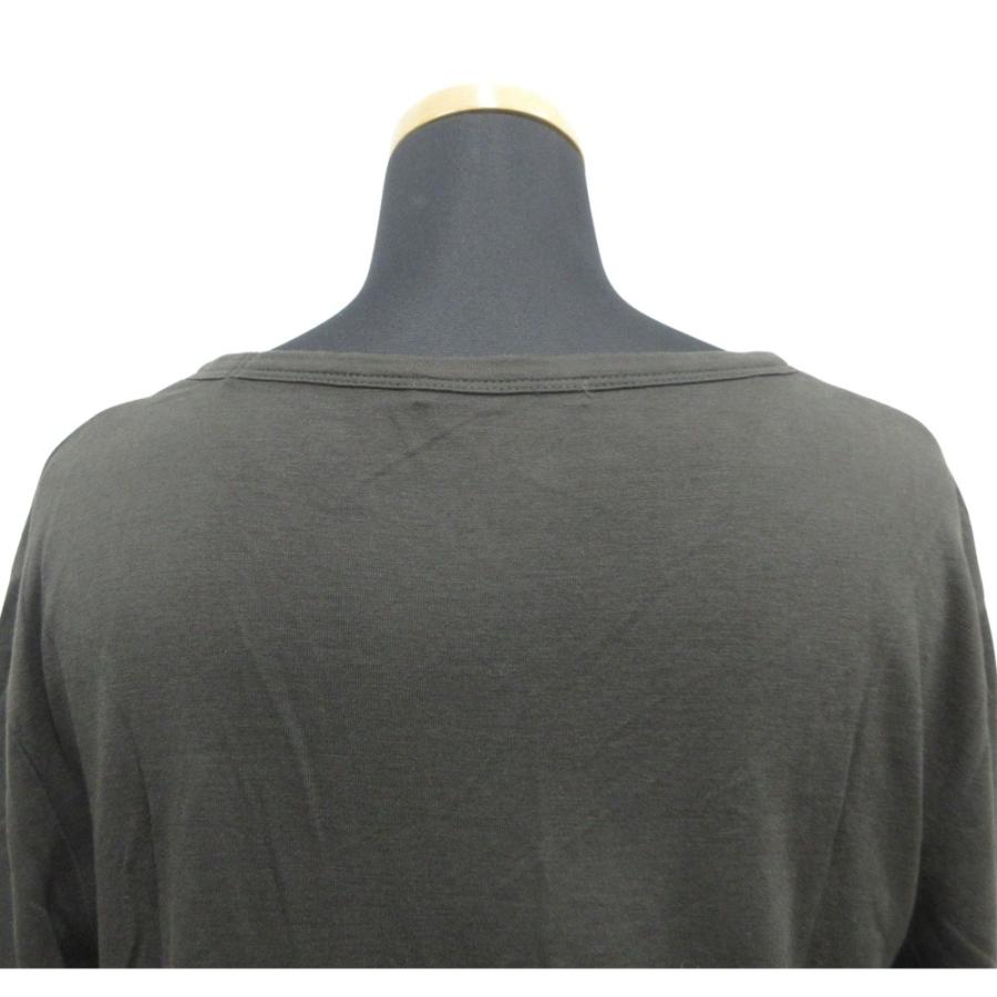 美品 T by Alexanderwang ティーバイアレキサンダーワン ストレッチ ポケット Tシャツ カットソー 半袖 丸首 サイズXS カーキ レディース 古着 中古 | alexanderwang | 05