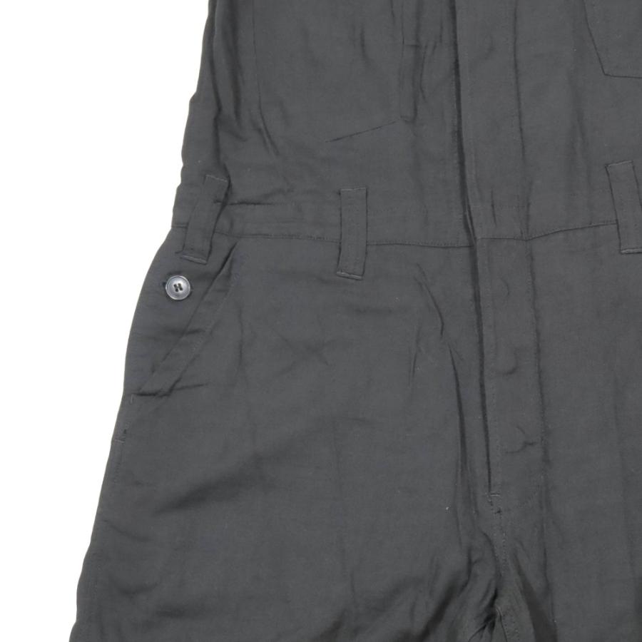 美品 FAD THREE ファドスリー FAD3 オーバーオール サルペット オールインワン ワーク つなぎ F 黒 ブラック レディース 古着 中古 | ファドスリー | 04