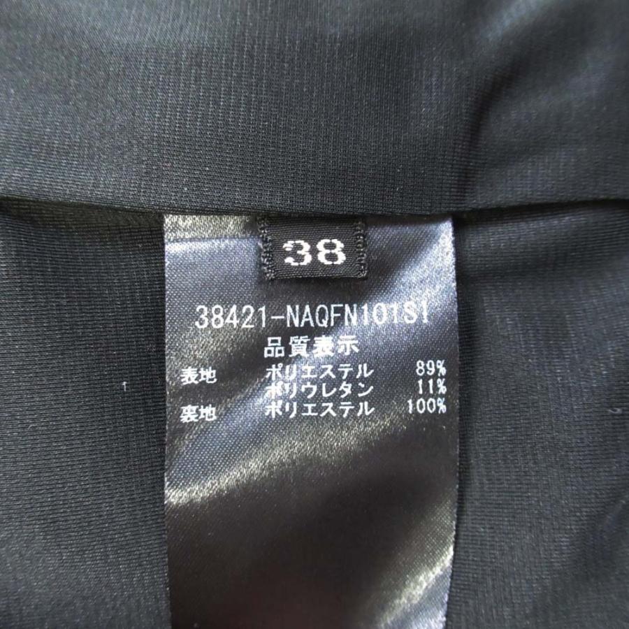 美品 18ss FOXEY NEW YORK フォクシー ノースリーブ ショートオールインワン コンビネゾン パンツドレス 38 黒 ブラック レディース 古着 中古 | FOXEY NEW YORK | 07
