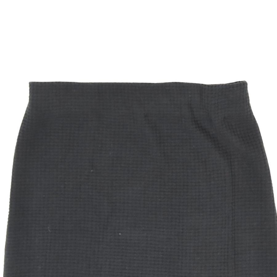 美品 19ss MADISONBLUE マディソンブルー ボトルニット ワッフル ロング スカート Bottle Knit SK Waffle スリット イージー 1 黒 レディース 古着 中古 |  | 01