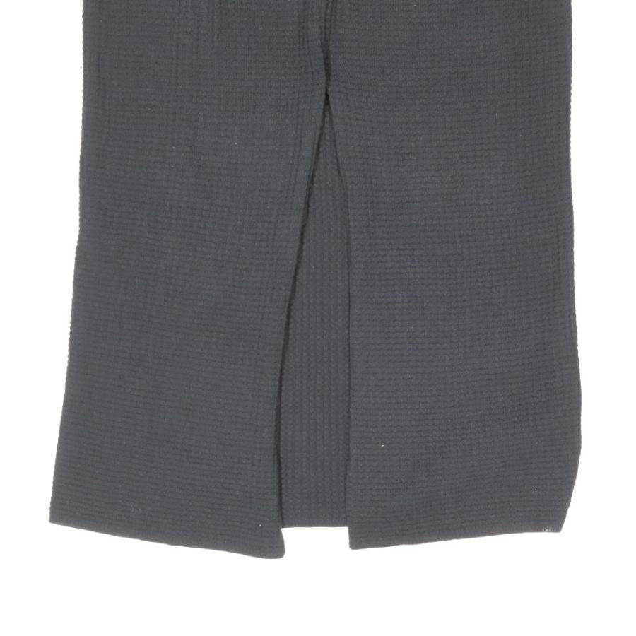 美品 19ss MADISONBLUE マディソンブルー ボトルニット ワッフル ロング スカート Bottle Knit SK Waffle スリット イージー 1 黒 レディース 古着 中古 |  | 03