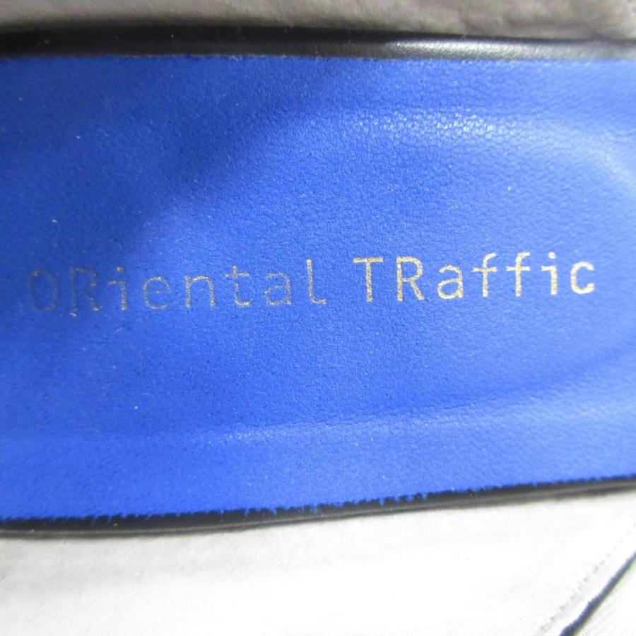 良品 ORIENTAL TRAFFIC オリエンタルトラフィック ダブルストラップ パンプス ヒール シューズ サンダル 靴 サイズ36 黒 ブラック レディース 古着 中古 | ORiental TRaffic | 05