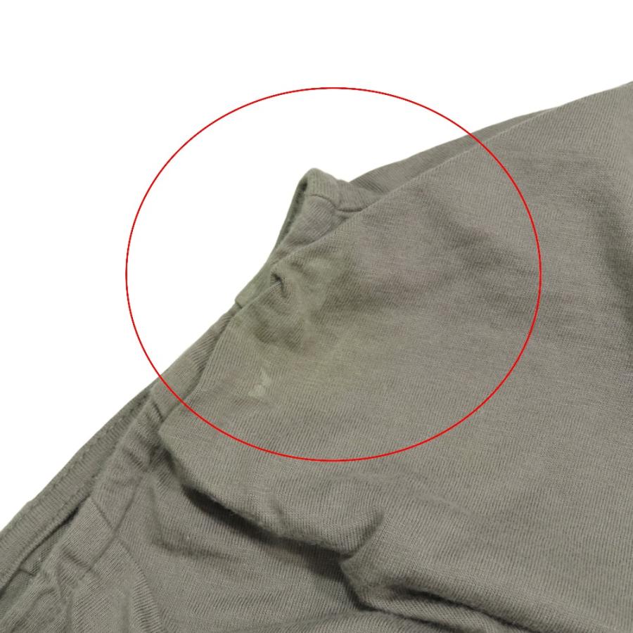 mizuiro ind ミズイロインド 七分袖 Tシャツ カットソー ドルマンスリーブ ボートネック ドレープ プルオーバー カーキ レディース 古着 中古 | mizuiroind | 08