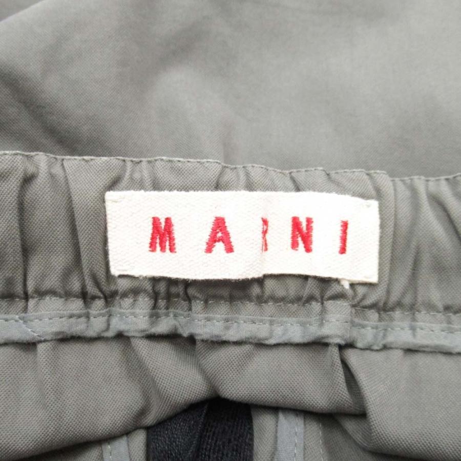 美品 11aw MARNI マルニ 台形 ミニ カーゴスカート フラップポケット ショート丈 40 グレー レディース 古着 中古 | MARNI | 06