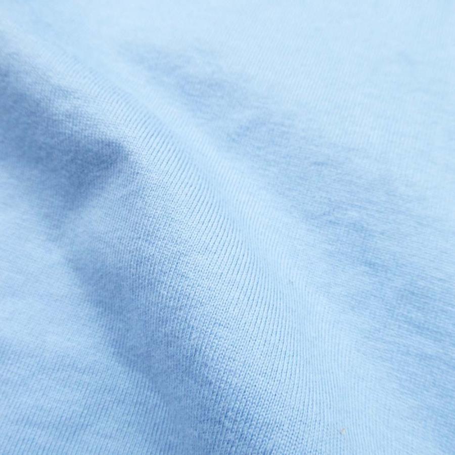 美品 HYKE ハイク サイドスリット Tシャツワンピース オーバーサイズ 半袖 カットソー 1 サックスブルー レディース 古着 中古 | HYKE | 03