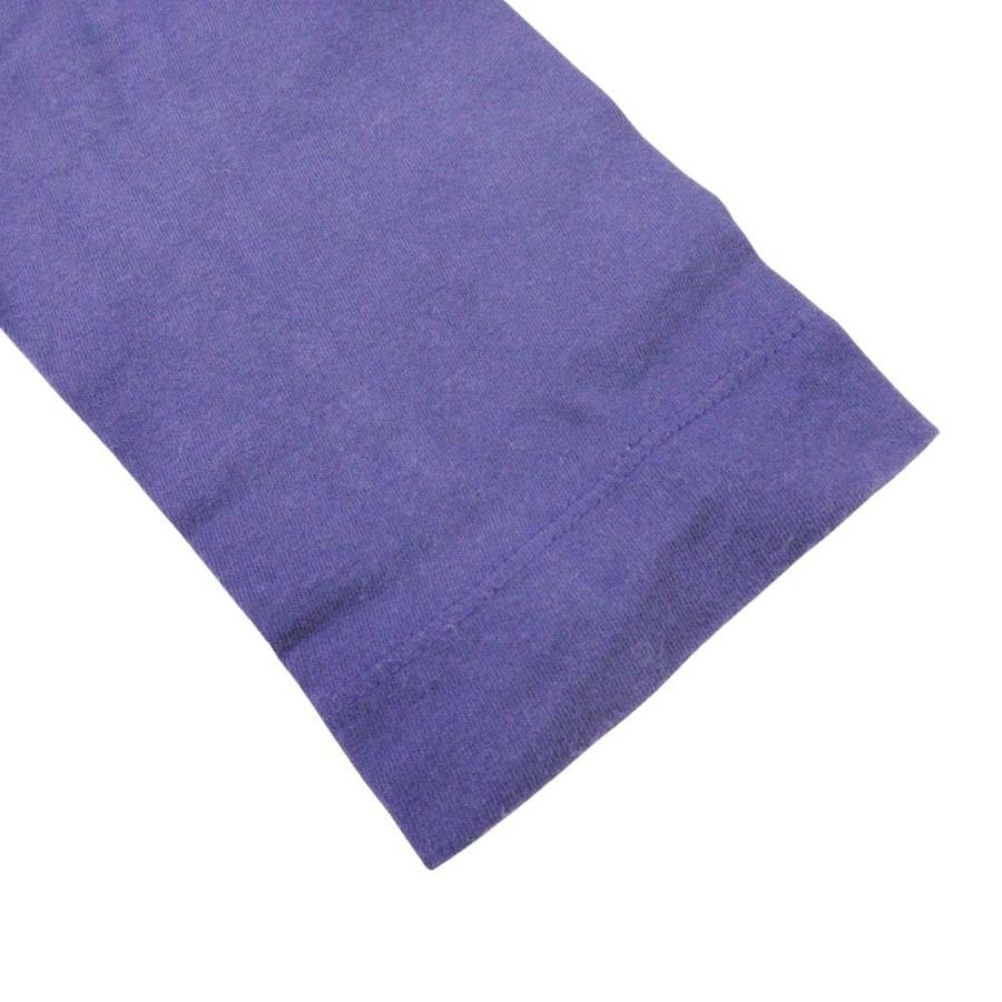良品 homspun ホームスパン 天竺 コットン Tシャツ カットソー トップス ストレッチ 長袖 クルーネック S 紫 パープル レディース 古着 中古 | homspun | 02