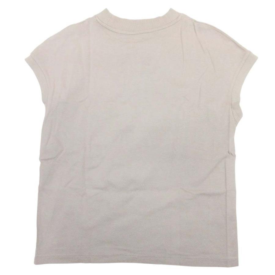 美品 無印良品 良品計画 ノースリーブ トップス カットソー クルーネック コットン M ベージュ レディース 古着 中古 |  | 01
