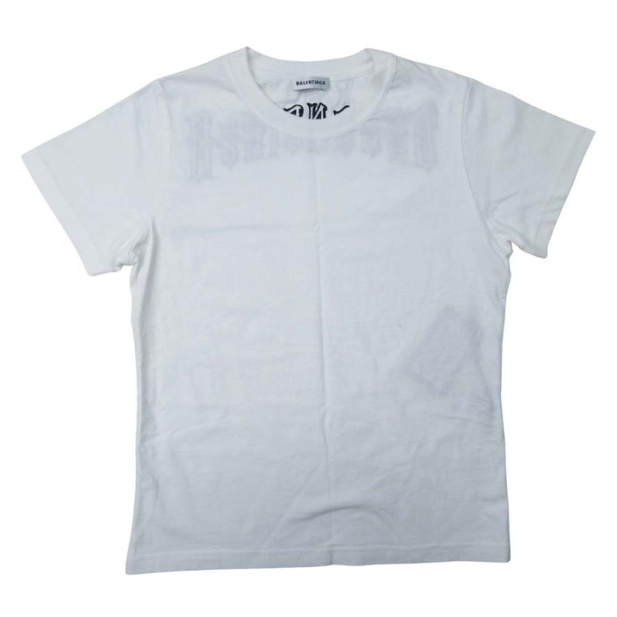 BALENCIAGA（バレンシアガ） 新品同様 19ss BALENCIAGA TATTOO LOGO T