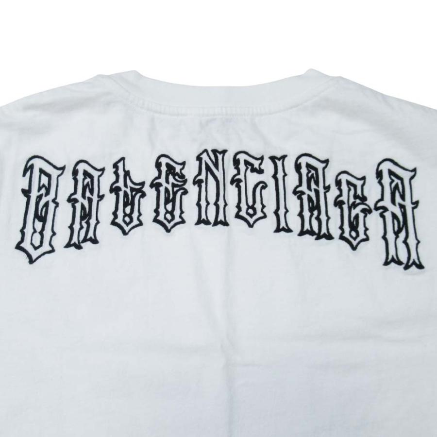 BALENCIAGA（バレンシアガ） 新品同様 19ss BALENCIAGA TATTOO LOGO T