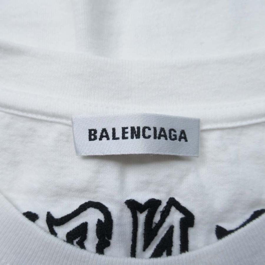 BALENCIAGA（バレンシアガ） 新品同様 19ss BALENCIAGA TATTOO LOGO T