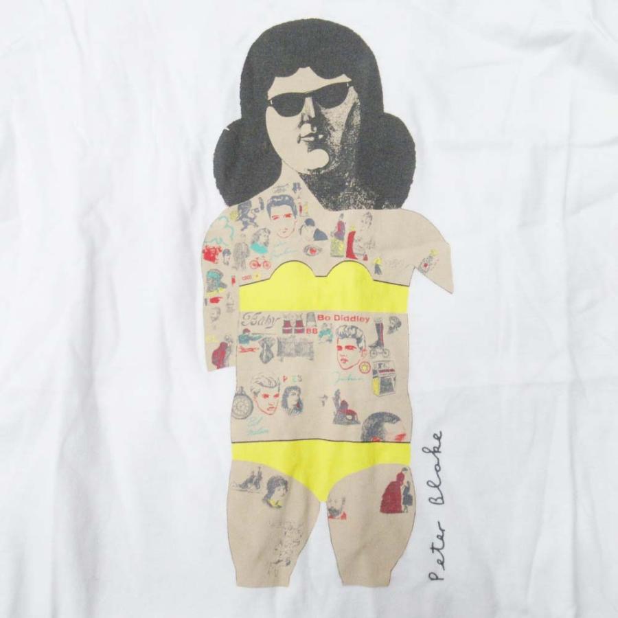 新品同様 09ss MARNI マルニ ピーターブレイク コラボ Tシャツ グラフィックプリント カットソー 40 白 ホワイト レディース 古着 中古 | MARNI | 02