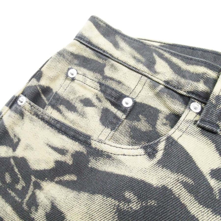 未使用 22ss alexanderwang アレキサンダーワン タイガーカモ ショーツ ハーフパンツ SKATER BOARD SHORT 30 カーキ 黒 メンズ 古着 中古 | alexanderwang | 04