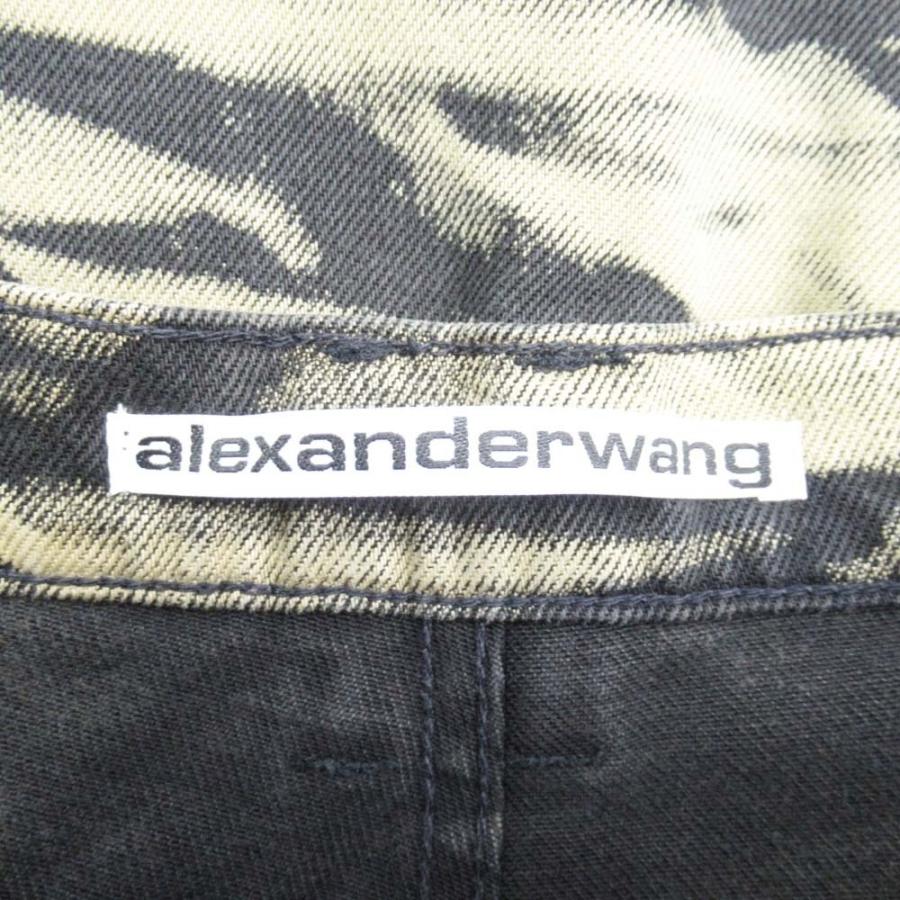 未使用 22ss alexanderwang アレキサンダーワン タイガーカモ ショーツ ハーフパンツ SKATER BOARD SHORT 30 カーキ 黒 メンズ 古着 中古 | alexanderwang | 07