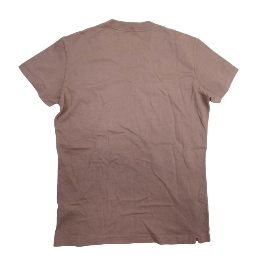 美品 creperie クレプリ 製品染め クルーネック Tシャツ 半袖 トップス カットソー 2 ブラウン レディース 古着 中古 |  | 01