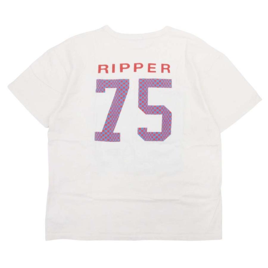 美品 MOTHER マザー グラフィックプリント Tシャツ 半袖 カットソー トップス クルーネック S アイボリー オフホワイト レディース 古着 中古 | mother | 01