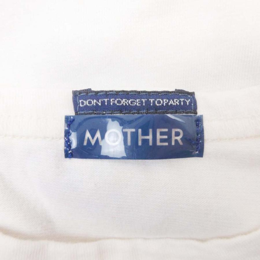 美品 MOTHER マザー グラフィックプリント Tシャツ 半袖 カットソー トップス クルーネック S アイボリー オフホワイト レディース 古着 中古 | mother | 05
