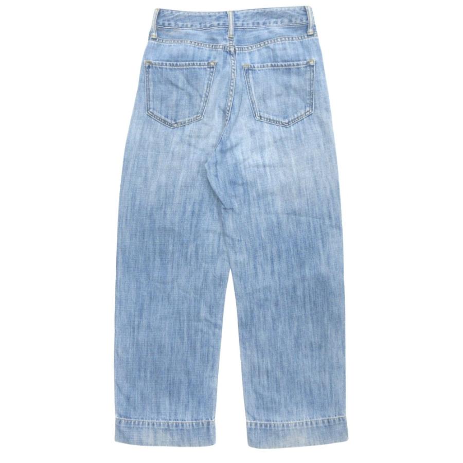 良品 CLEARIMPRESSION クリアインプレッション ワイド デニム パンツ ボトムス 青 ブルー レディース 古着 中古 | CLEAR IMPRESSION | 01
