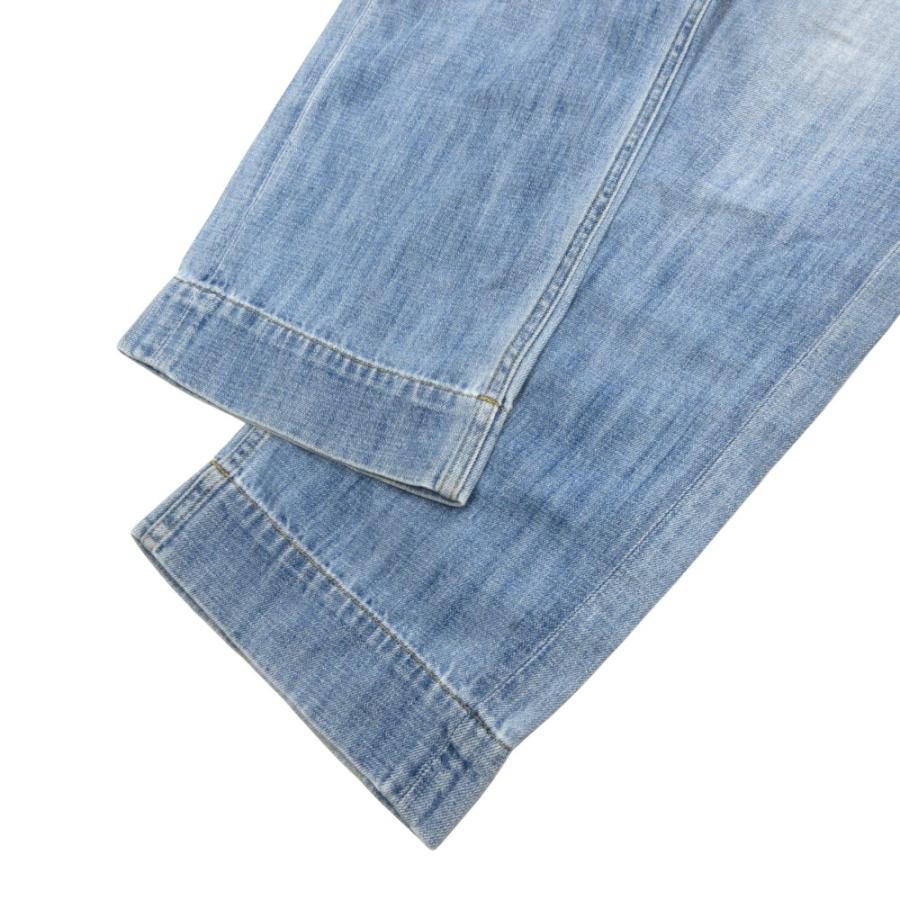 良品 CLEARIMPRESSION クリアインプレッション ワイド デニム パンツ ボトムス 青 ブルー レディース 古着 中古 | CLEAR IMPRESSION | 04