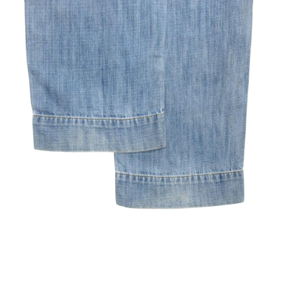 良品 CLEARIMPRESSION クリアインプレッション ワイド デニム パンツ ボトムス 青 ブルー レディース 古着 中古 | CLEAR IMPRESSION | 05