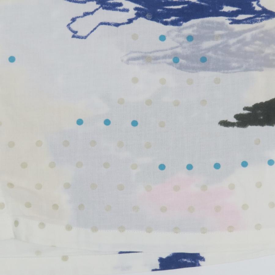 美品 mina perhonen ミナペルホネン mirage コットン ノースリーブ シャツ ブラウス ドット トップス カットソー 38 白 ホワイト レディース 古着 中古 | mina perhonen | 03