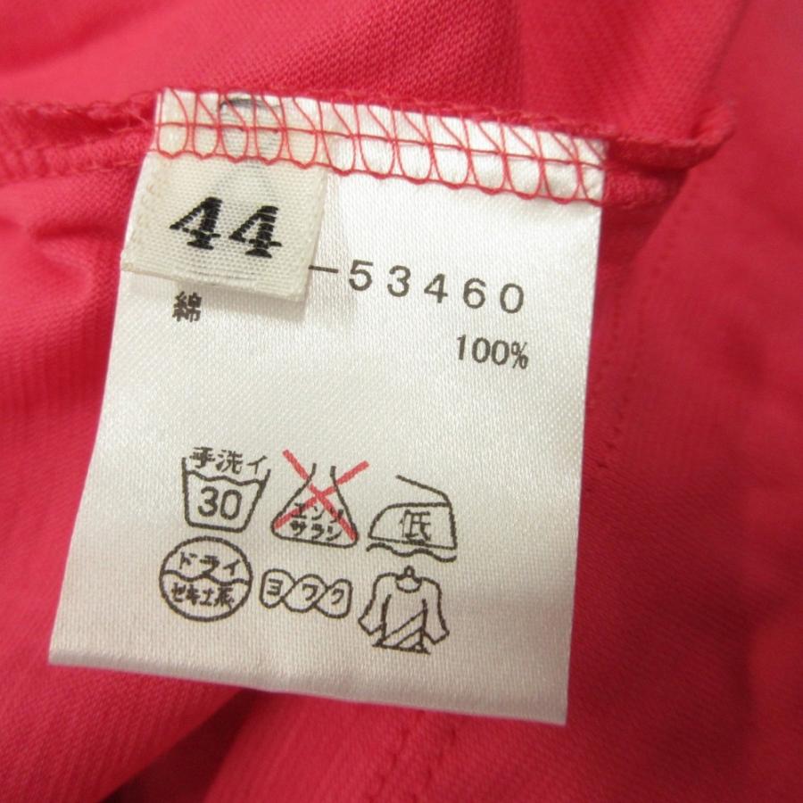 良品 mila schon ミラショーン ラインストーン ロゴ Tシャツ カットソー ストレッチ 44 ピンク レディース 古着 中古 | mila schon | 05