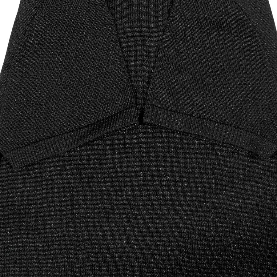 美品 Rene ルネ 半袖 Tシャツ トップス プルオーバー カットソー クルーネック 丸首 ラメ ストレッチ 36 黒 ブラック レディース 古着 中古 | Rene | 06